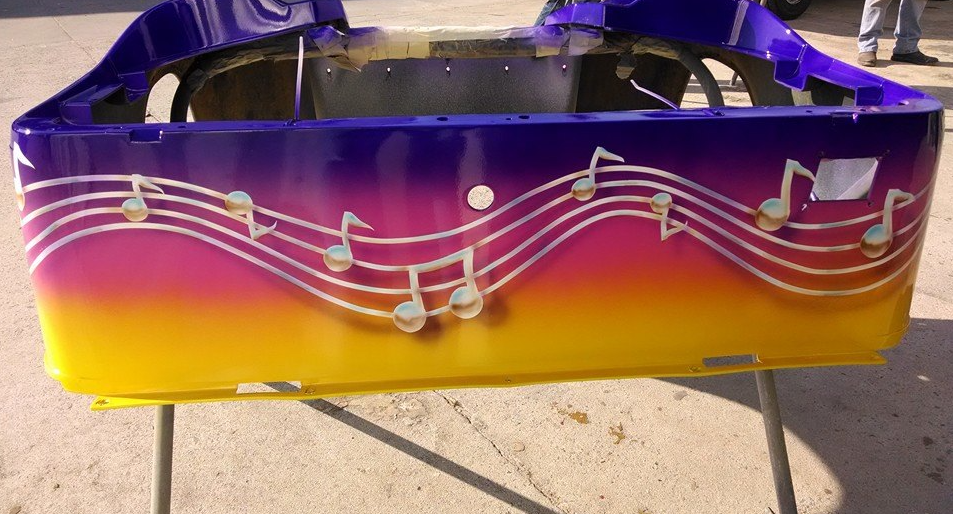 Music Notes Mural