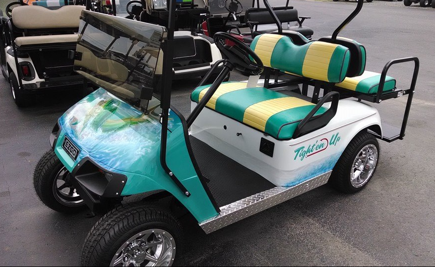 Tight'en Up Golf Cart