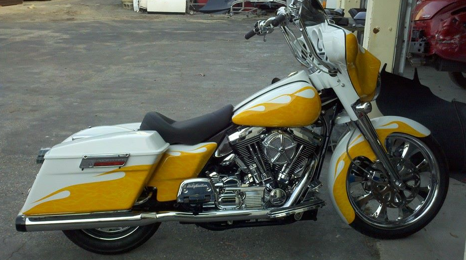 Yellow Flame Bagger
